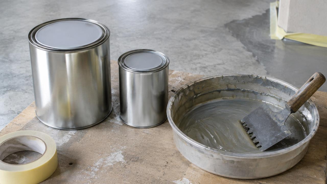 Epoxy coating waste