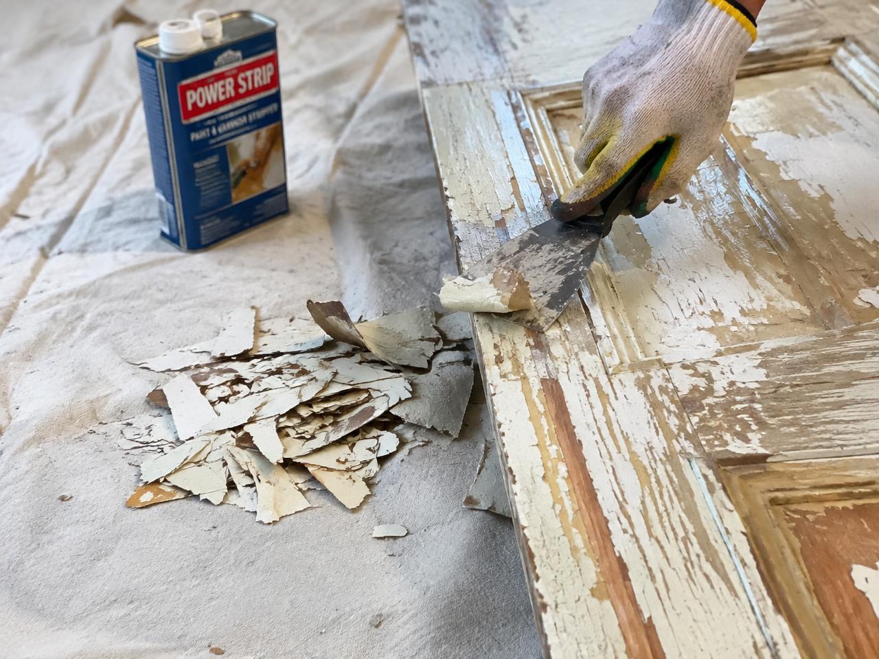 Paint stripper waste disposal