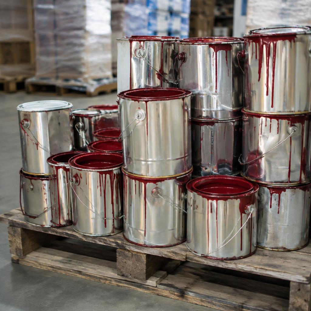 Paint container recycling