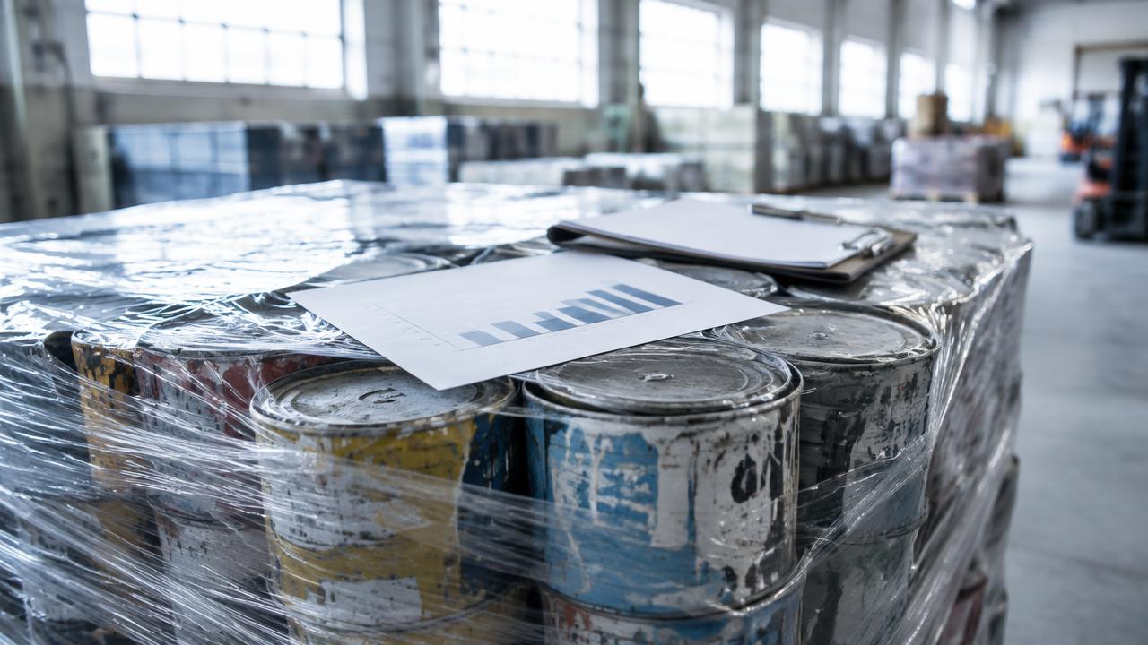 UK paint waste statistics